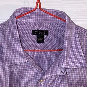 HAROLD POWELL men’s Shirt short sleeves size L
